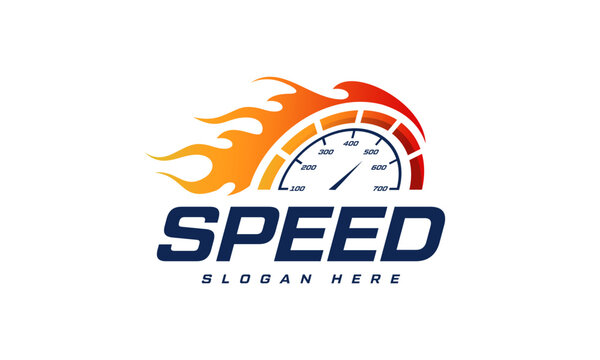 VECTOR SPEED RPM LOGO TEMPLATE