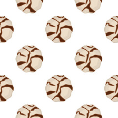 Pattern homemade cookie different taste in pastry biscuit