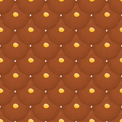 Pattern homemade cookie different taste in pastry biscuit