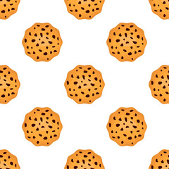 Pattern homemade cookie different taste in pastry biscuit