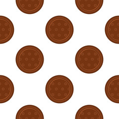 Pattern homemade cookie different taste in pastry biscuit