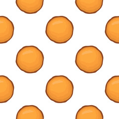 Obraz premium Pattern homemade cookie different taste in pastry biscuit