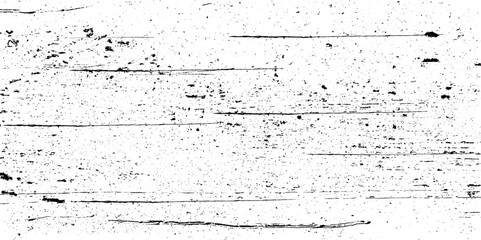 Grunge Black and White Distress Texture .Wall Background .Vector Illustration