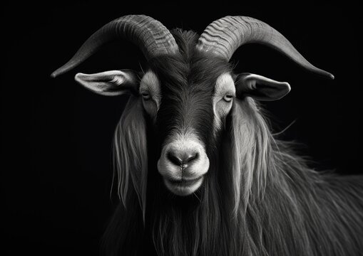 A billy goat is a male goat