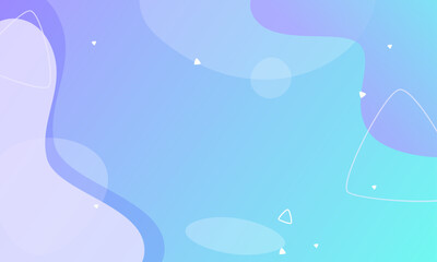 Vector gradient abstract background with shapes. colorful abstract wallpaper
