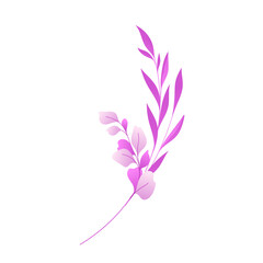 Vector beautiful flowers illustration