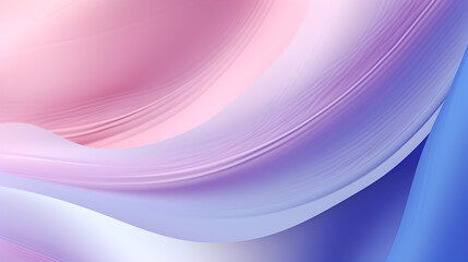 Pink Lilac Blue Abstract Waves Background