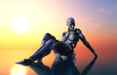 Fototapeta premium The robot