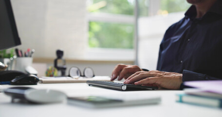 Man Working In Office