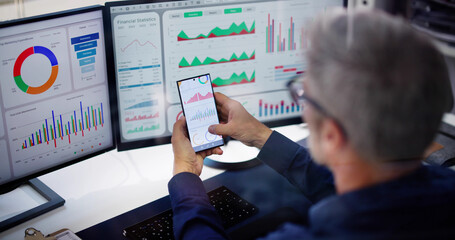 KPI Business Analytics Data Dashboard