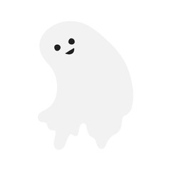ハロウィンのゴーストのベクターイラスト

