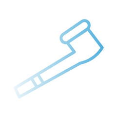 Outline Peace Pipe Icon