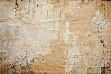 Fototapeta premium Old paper texture. Grunge background with space for text or image
