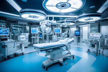 Innovative technology in a modern hospital