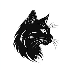 Obraz premium portrait of a black cat