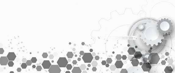 Technology abstract futuristic background for internet business. Big data concept.