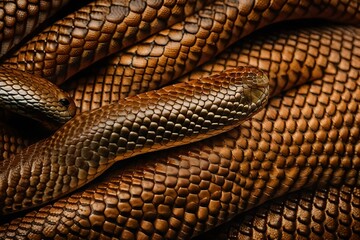 Fototapeta premium close up of a snake