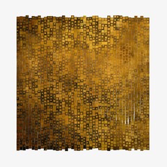 golden abstract geometric pattern. gold mosaic. - 642324845
