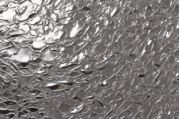 Silver Foil Texture Background, Silver Foil, Foil Texture, Foil Background, Metallic Texture, Texture Background, AI Generative