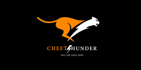 Cheetah logo vector © OLP48