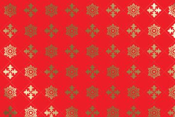 Red gold luxury background vector illustration. background pattern decoration for printing, fabric, web, poster, banner, and card concept vector illustration