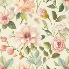 Flora Vecter Background