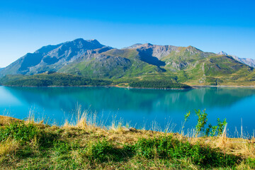 Fototapeta premium Lac du Mont-Cenis