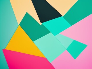 Obraz premium abstract colorful background with triangles