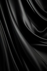 black satin background - generative ai