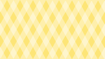 Diagonal white checkered in the yellow background