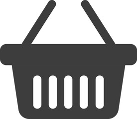 shopping basket icon.