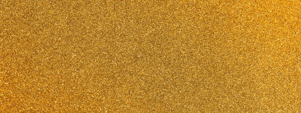 Glittered Background of gold colour ideal to christmas