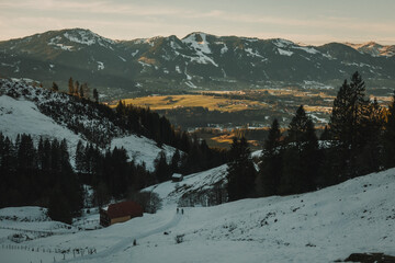 Blick auf Oberstdorf vom Gaisalpsee