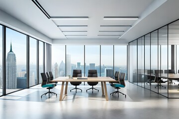 interior of modern office