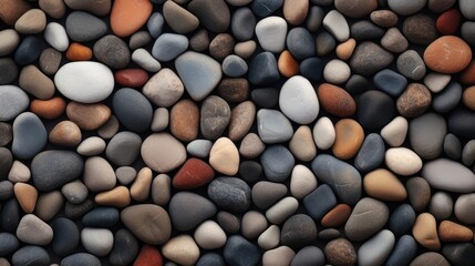 Stones pattern background, AI generated Image