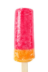 Fruit popsicle isolated