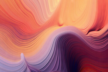 wave waves dark wallpaper fluid illustration fuchsia design salmon light violet orange antique lines flowing flowing dynamic header abstract graphic curved art colors line very dark curves texture - obrazy, fototapety, plakaty