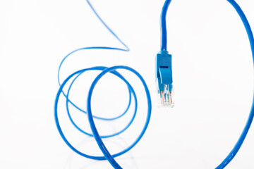 Internet cable, data transfer in a computer network
