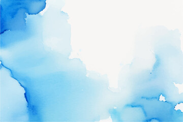 Blue watercolor background