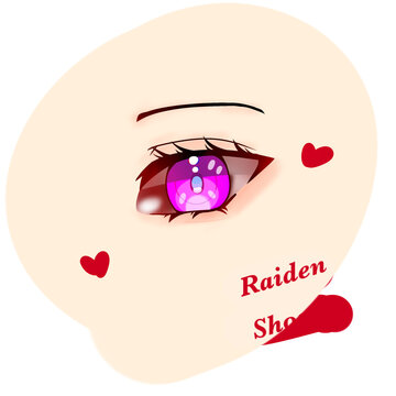 eye woman raiden love