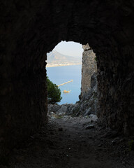 arch in the sea Mediterranean Sea