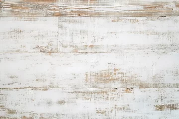 Tuinposter colours ageing rusty decor wall copy Scratched chic texture floor grunge board background wood White abstract paint painted barn empty planks design white desk seamless wood background decorative © akkash jpg