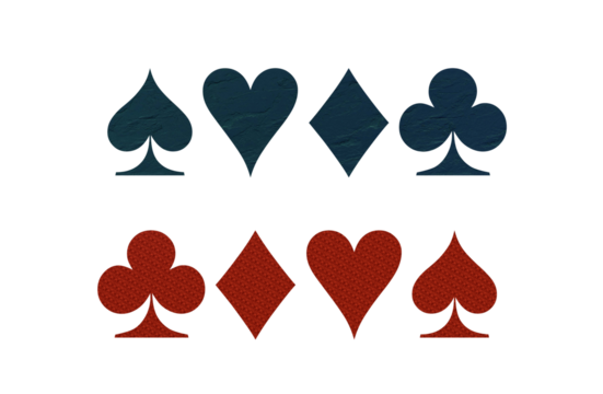 playing cards symbols