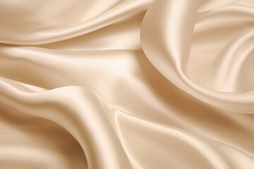 decoration closeup color delicate brown decorative background decor fabric background curve abstract bright The celebration beauty texture colours beige drapery beautiful beige satin clothes disco - obrazy, fototapety, plakaty