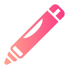 marker gradient icon