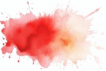 grunge texture watercolor rough red vibrant hand vintage white splashIt acrylic drawn splash Abstract stain abstract red art background blot watercolor bright backgroundThis watercolor water pastel