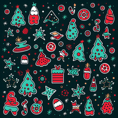 christmas seamless pattern