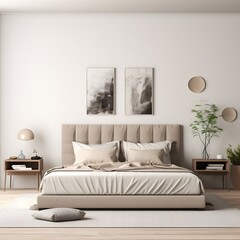 Efficient Modern Living: Bedroom in the Living Room
