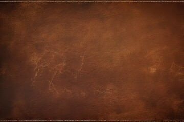 aged empty vi leather western frame stitch brown dirty background pattern texture space leather grunge Dark border background brown copy design texture old dark abstract stress grunge blank closeup - obrazy, fototapety, plakaty