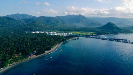 Nature Landscape Mountain And Costline Aerial
